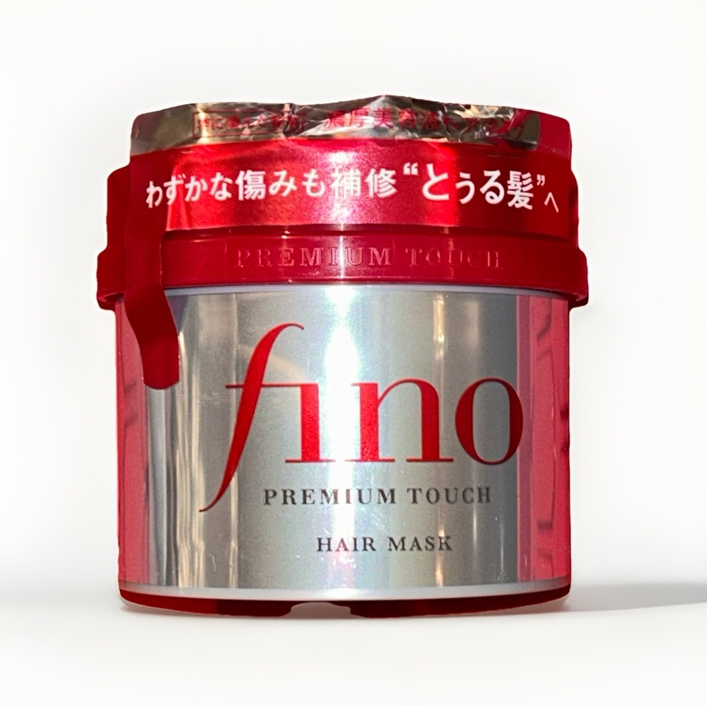 Shiseido Fino Premium Touch Hair Mask - Red and Silver
